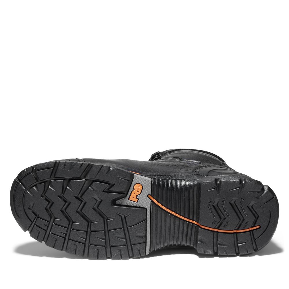 Bocanci De Muncă Timberland Barbati Negrii - Pro® Endurance 8\" Steel Toe - Romania - RONVLM074